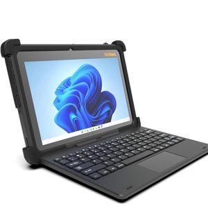 MobileDemand Flex 10B Rugged 10 inch Tablet with Keyboard and Windows 11 Pro.